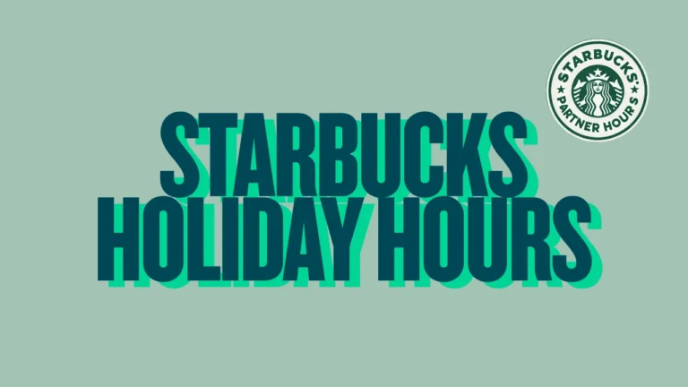 Starbucks Holiday Hours