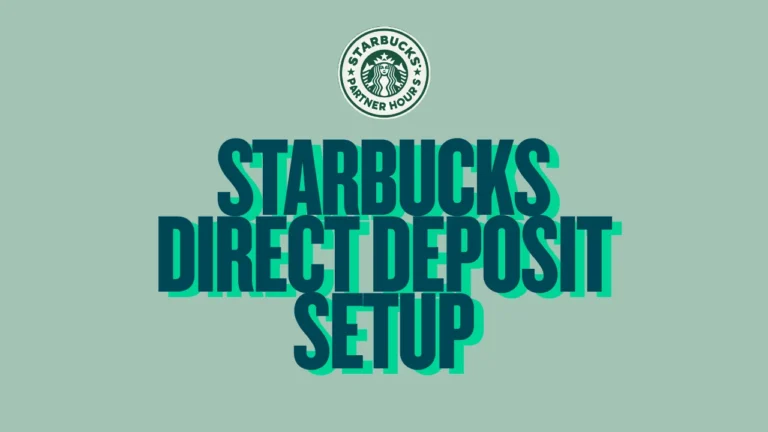 Starbucks Direct Deposit Setup guide showing step-by-step payroll instructions—quickly learn how to get paid faster and manage your earnings easily.