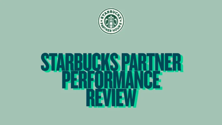 Starbucks partner performance review dashboard showing feedback, goals, and growth insights—see how partners track success and improve performance today!