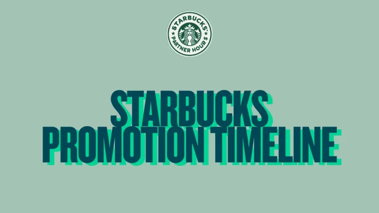 Starbucks Promotion Timeline — How Fast Can You Rise