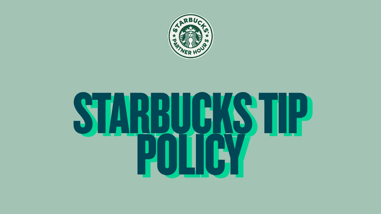 Barista smiling behind the counter as a tip jar sits nearby—learn how the Starbucks Tip Policy works and what it means for employees and customers.