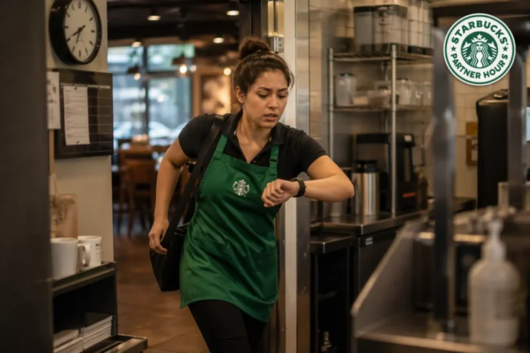 Starbucks late policy guide for partners
