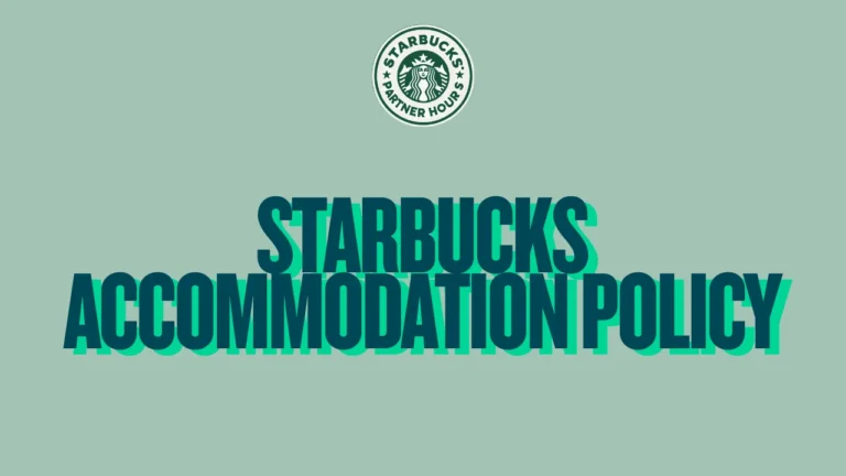 Starbucks Accommodation Policy — Disability Rights